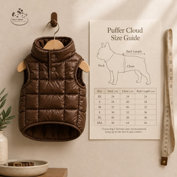 Puffer Cloud – Áo Phao Nhẹ Cho Chó