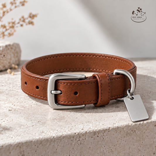 Milo Classic – Leather Collar