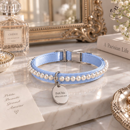 Éloise Pearl – Vòng Cổ Ngọc Trai Cá Nhân Hóa Cho Mèo