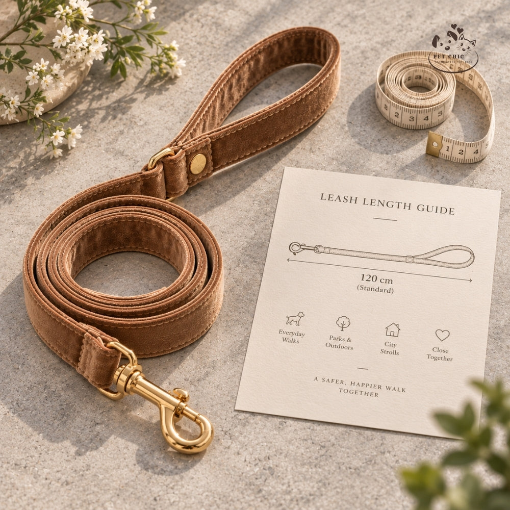 Luna Gold Leash