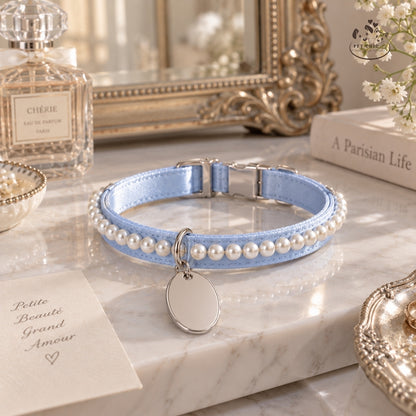 Éloise Pearl – Vòng Cổ Ngọc Trai Cá Nhân Hóa Cho Mèo