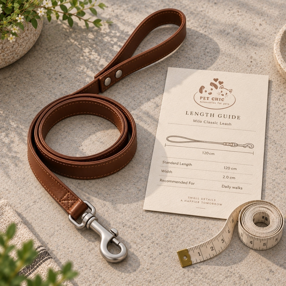 Milo Classic – Leather Leash