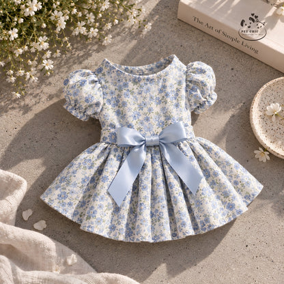 Amour Fleur – Váy Hoa Xòe Cho Mèo