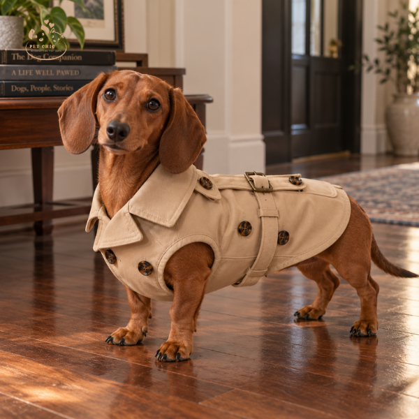 Classic Trench – Áo Khoác Trench Cho Chó