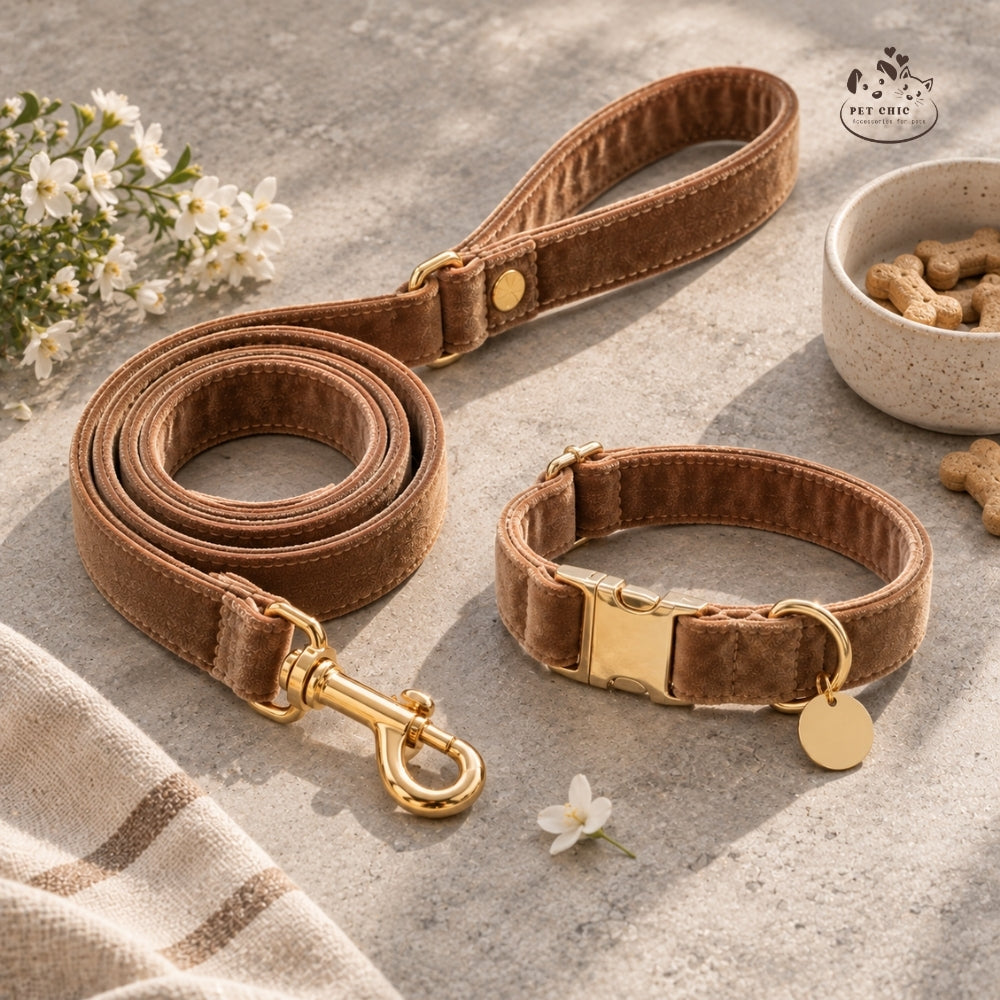 Luna Gold Leash