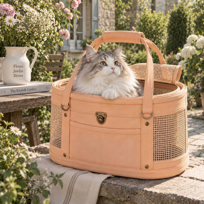 Fleur Basket – Giỏ Đựng Mèo Phong Cách Garden