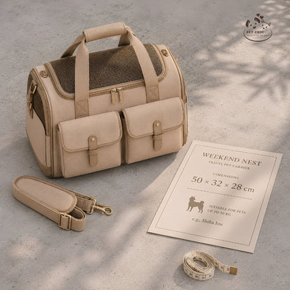 Weekend Nest – Travel Pet Bag