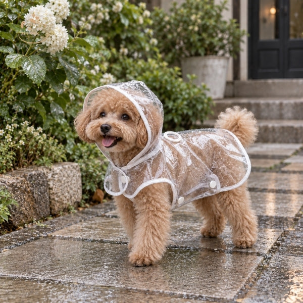 Rainy Day – Áo Mưa Trong Suốt Cho Chó
