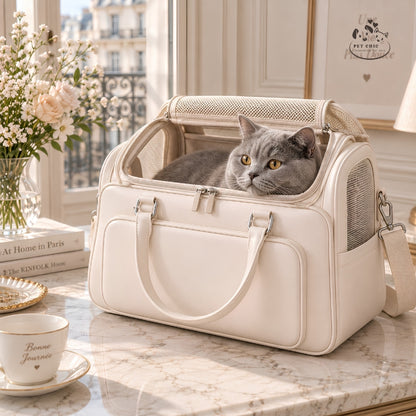 Bijou Maison – Túi Xách Đựng Mèo Phong Cách Paris