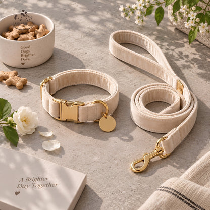 Luna Gold – Velvet Collar