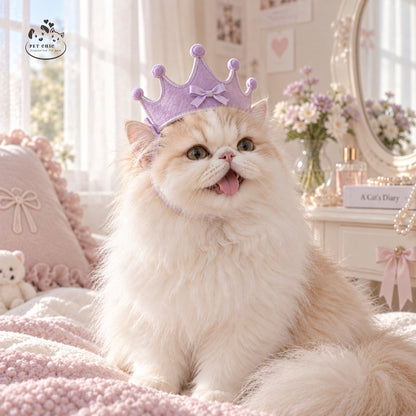 Whisker Crown – Vương miện Đội Đầu Cho Mèo