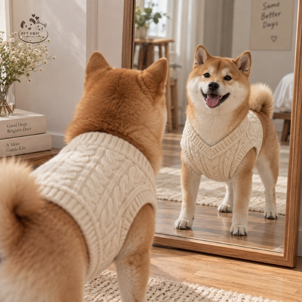 Paris Knit – Áo Gile Len Cho Chó