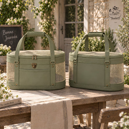 Fleur Basket – Giỏ Đựng Mèo Phong Cách Garden