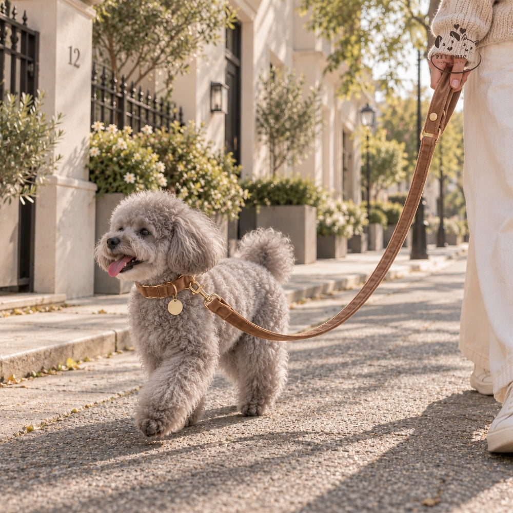 Luna Gold Leash