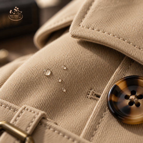 Classic Trench – Áo Khoác Trench Cho Chó