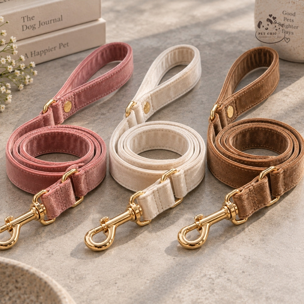 Luna Gold Leash