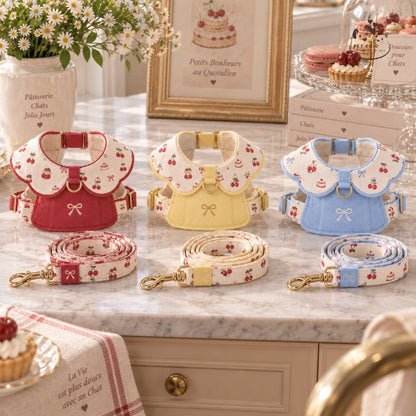Pâtisserie – Yếm Peter Pan & Dây Dắt Cho Mèo