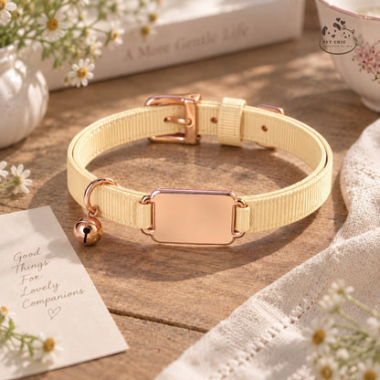 Mia Ribbon – Vòng Cổ Cá Nhân Hóa Khắc Tên Cho Mèo