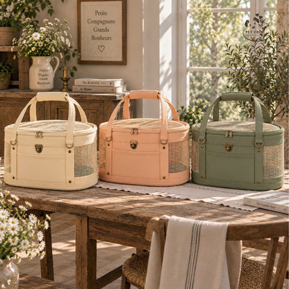 Fleur Basket – Giỏ Đựng Mèo Phong Cách Garden