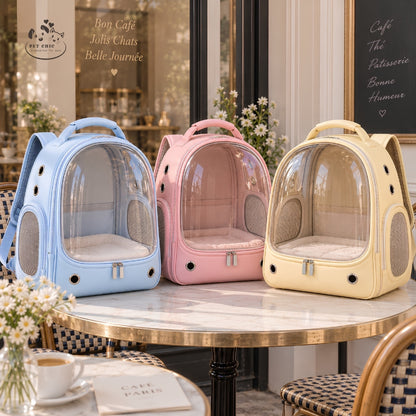 Luna Dome – Balo Cửa Sổ Dome Cho Mèo