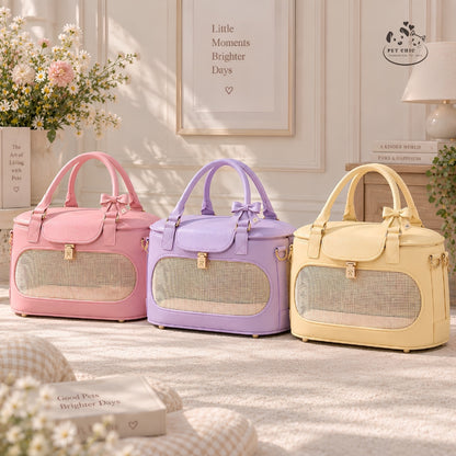 Pomme Picnic – Túi Picnic Carrier Cao Cấp Cho Mèo