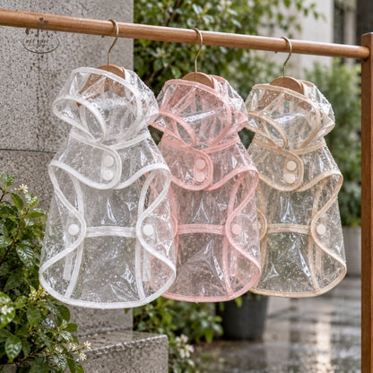 Rainy Day – Áo Mưa Trong Suốt Cho Chó