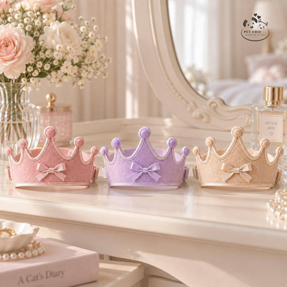 Whisker Crown – Vương miện Đội Đầu Cho Mèo