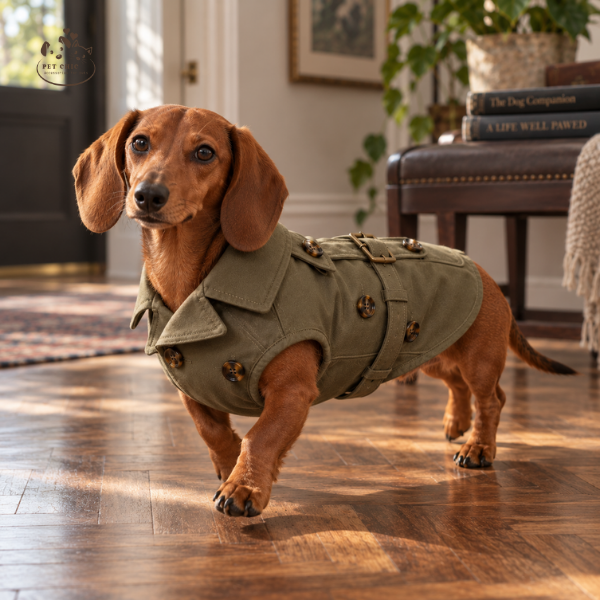 Classic Trench – Áo Khoác Trench Cho Chó