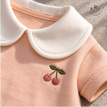 Macaron – Áo Thun Cổ Peter Pan
