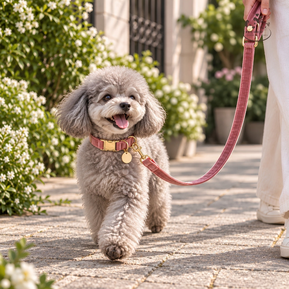 Luna Gold Leash