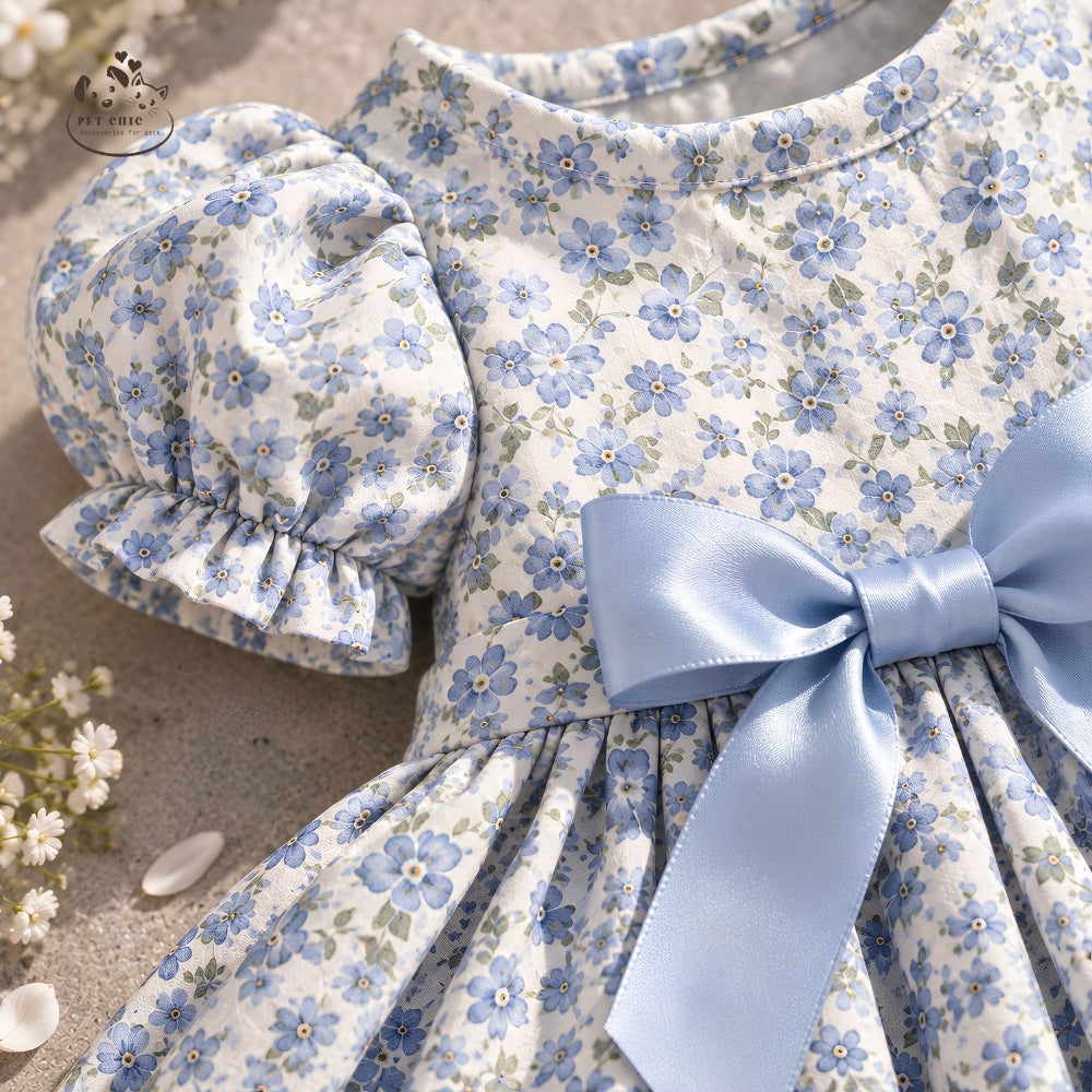 Amour Fleur – Váy Hoa Xòe Cho Mèo