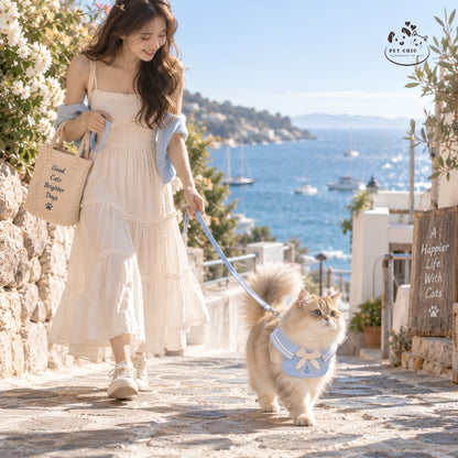 Petit Sailor – Yếm Sailor & Dây Dắt Cho Mèo