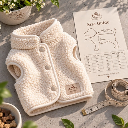 Teddy Cloud – Áo Khoác Lông Cừu Cho Chó