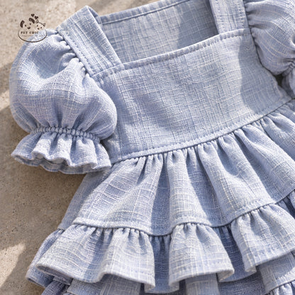 Fleurie – Đầm Cổ Vuông Vintage
