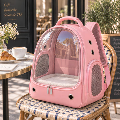 Luna Dome – Balo Cửa Sổ Dome Cho Mèo