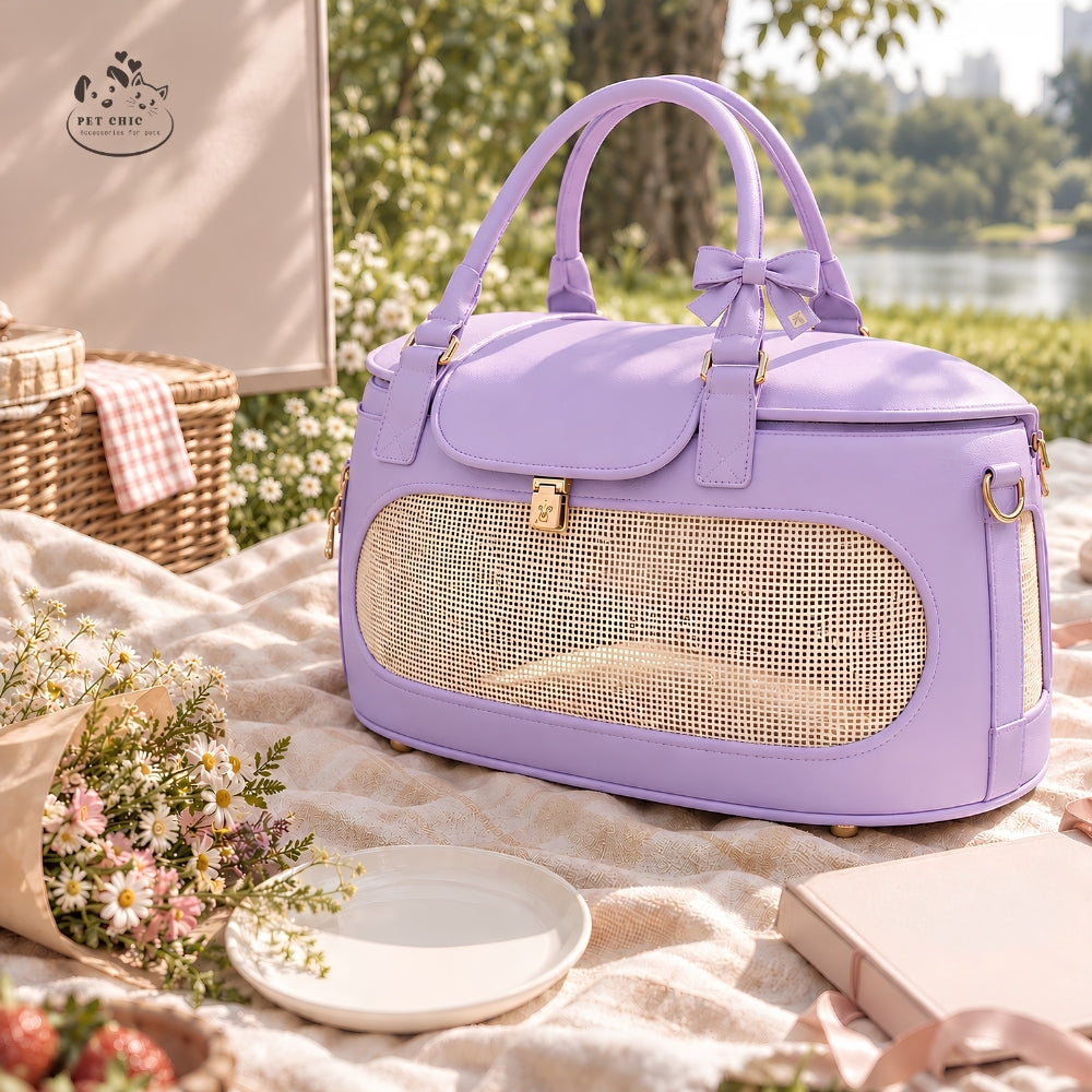 Pomme Picnic – Túi Picnic Carrier Cao Cấp Cho Mèo