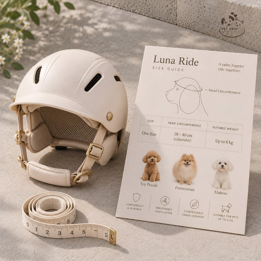 Luna Ride – Pet Safety Helmet