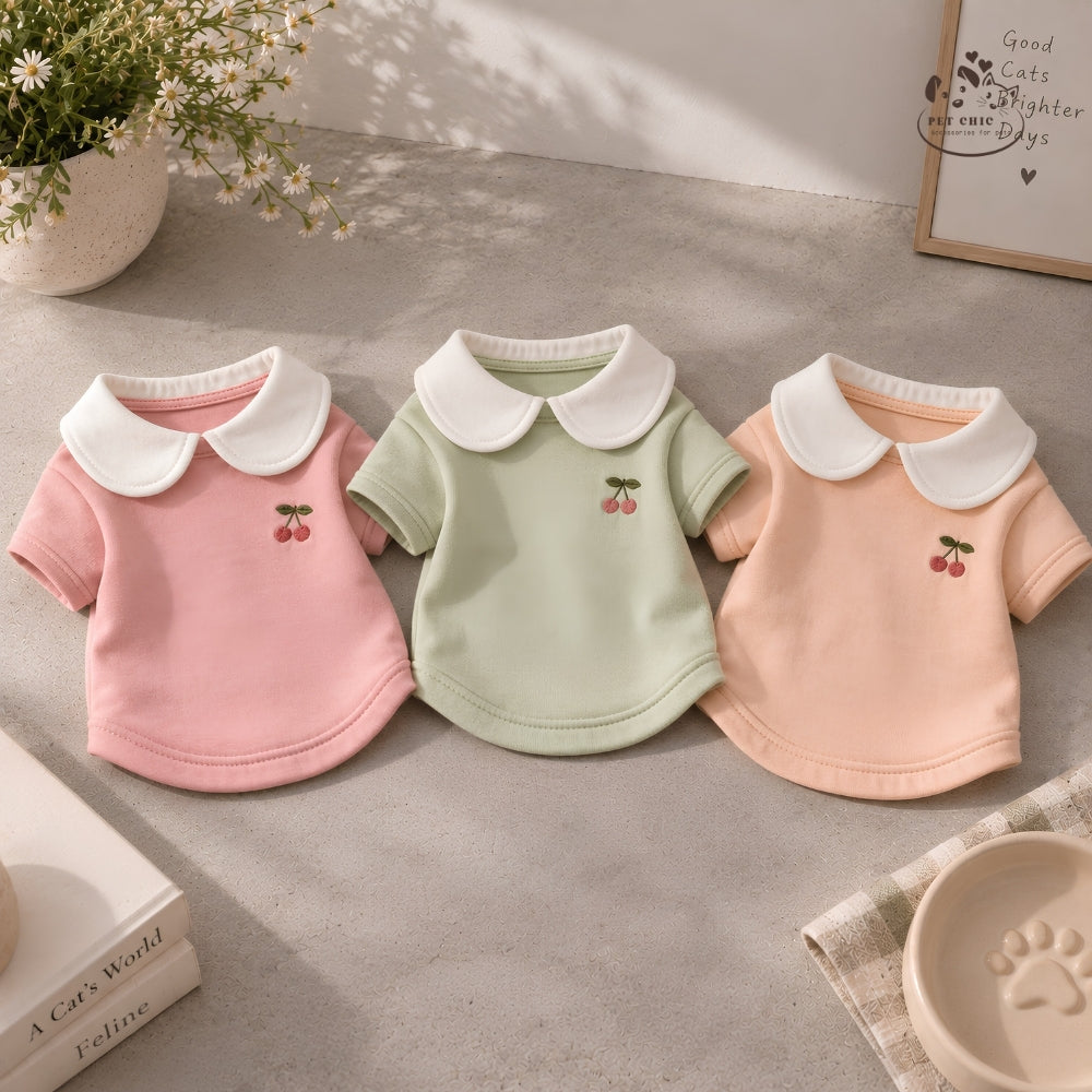 Macaron – Áo Thun Cổ Peter Pan