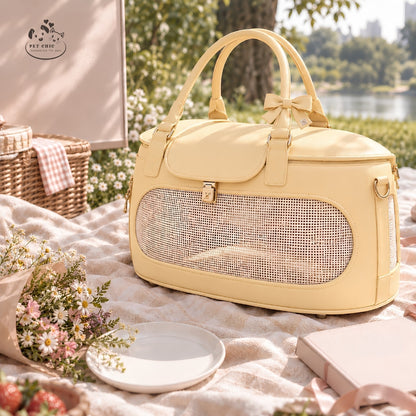 Pomme Picnic – Túi Picnic Carrier Cao Cấp Cho Mèo