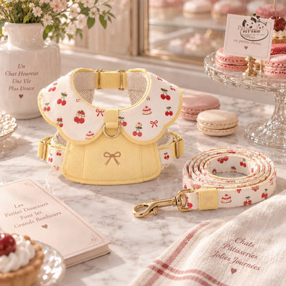 Pâtisserie – Yếm Peter Pan & Dây Dắt Cho Mèo