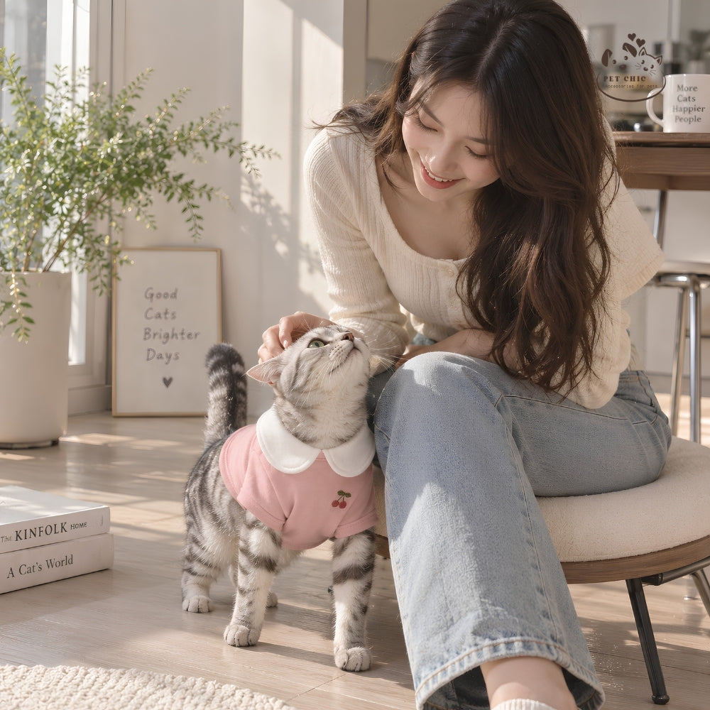 Macaron – Áo Thun Cổ Peter Pan