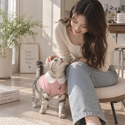 Macaron – Áo Thun Cổ Peter Pan