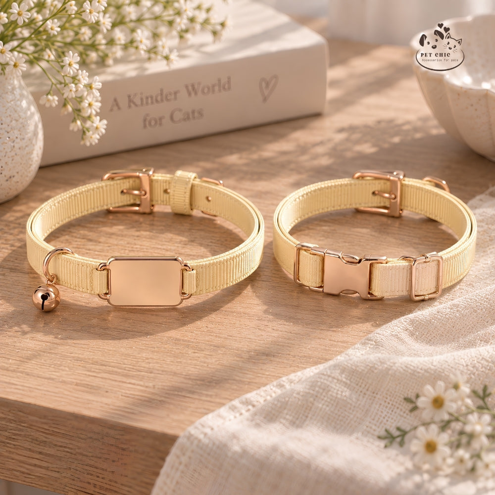 Mia Ribbon – Vòng Cổ Cá Nhân Hóa Khắc Tên Cho Mèo