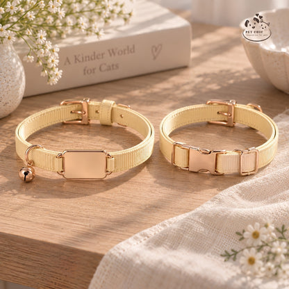 Mia Ribbon – Vòng Cổ Cá Nhân Hóa Khắc Tên Cho Mèo
