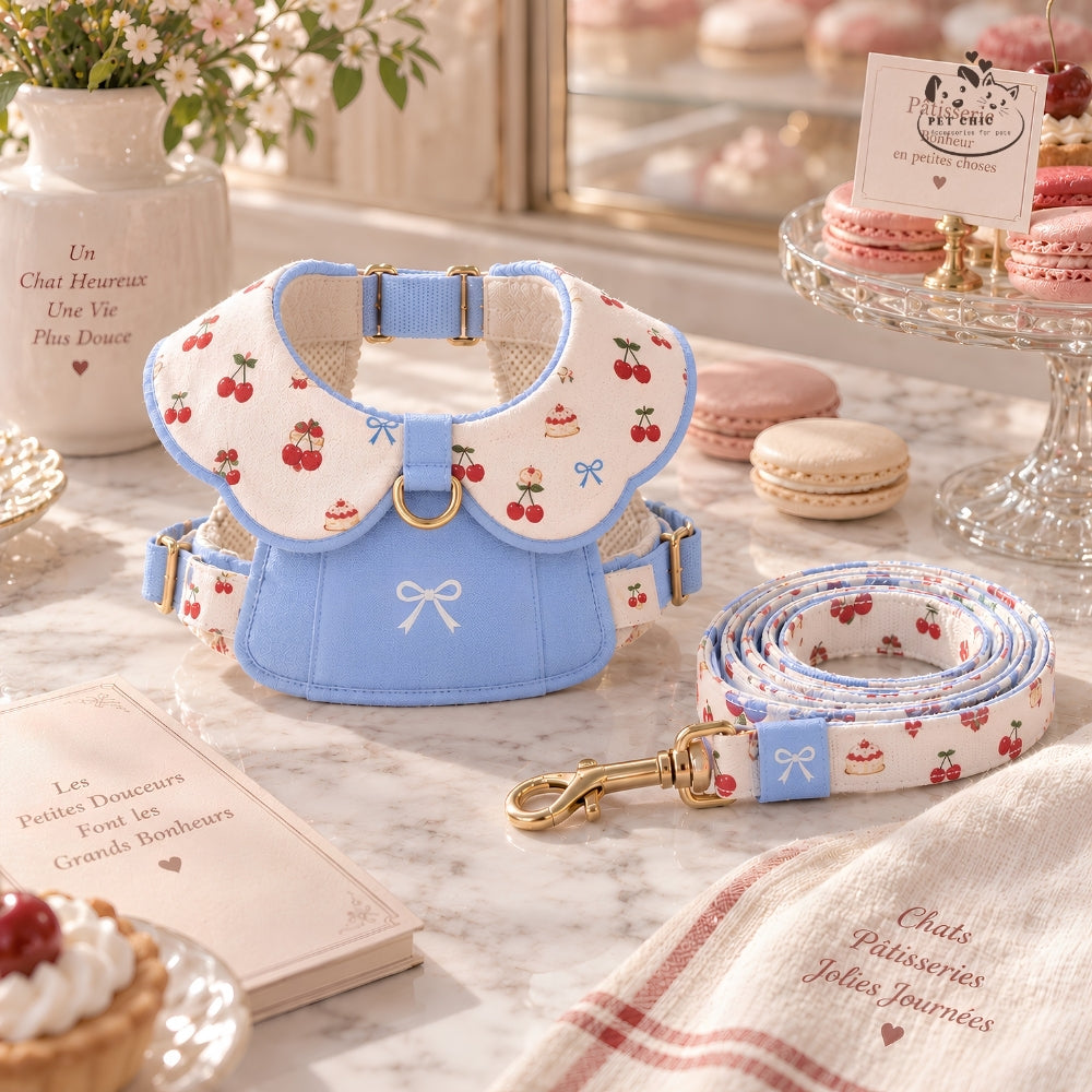 Pâtisserie – Yếm Peter Pan & Dây Dắt Cho Mèo