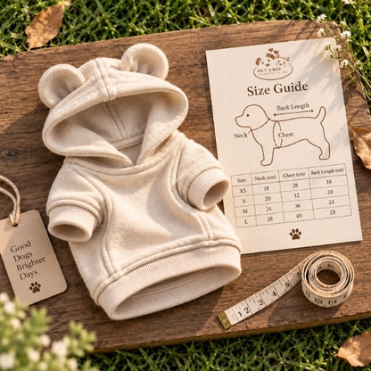 Little Bear – Hoodie Tai Gấu Cho Chó