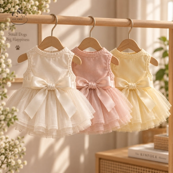 Ribbon – Váy Nơ Thanh Lịch Cho Chó