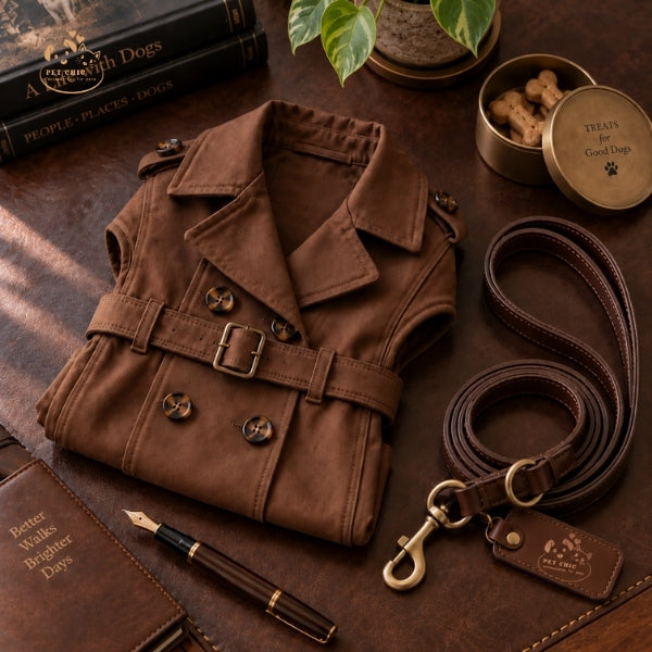 Classic Trench – Áo Khoác Trench Cho Chó